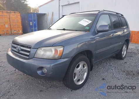 2006 Toyota Highlander Limited from USA, damaged, VIN JTEDP21A960122974